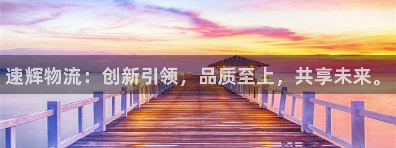 超凡国际网站怎么注册：速辉物流：创新