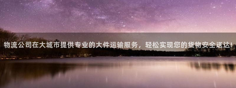 超凡国际官网入口2024：物流公司在