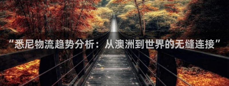 超凡国际推广链接是多少个：“悉尼物流
